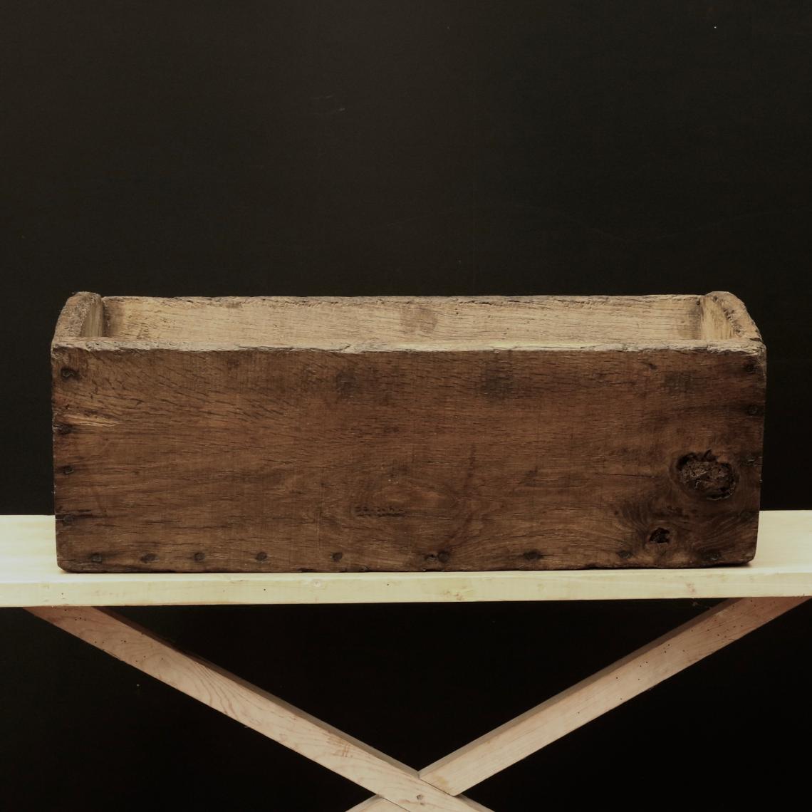 3 Oak Wooden Planters
